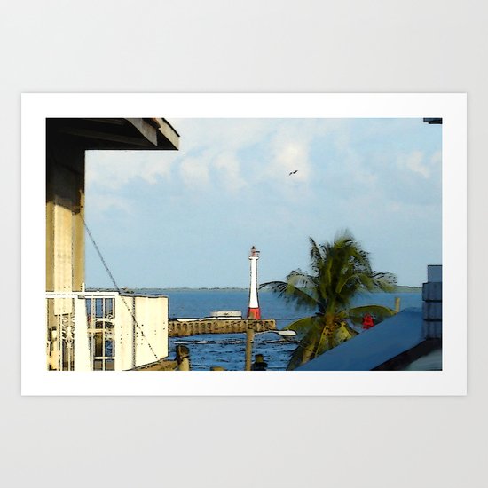 The Beacon Art Print