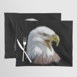 Spiked Bald Eagle Placemat