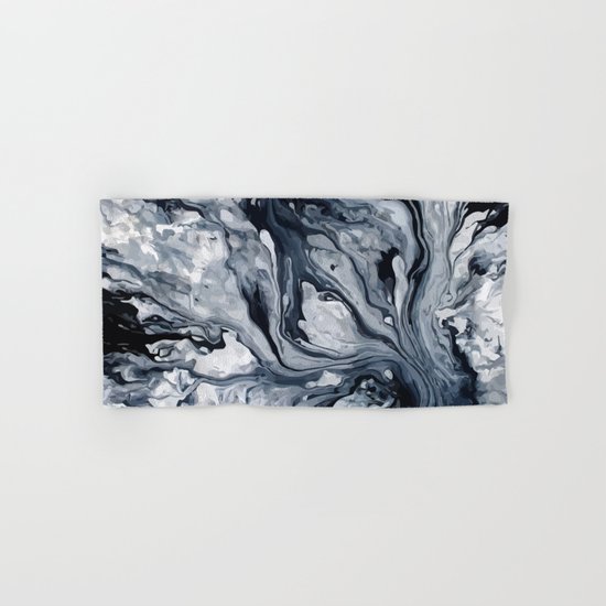 Abstract Oil Hand & Bath Towel