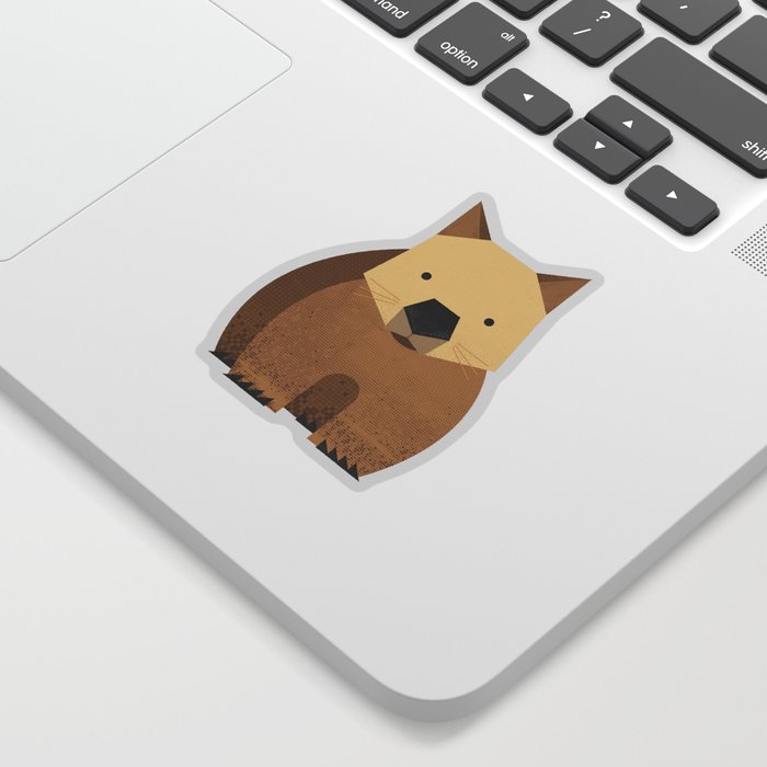 Whimsy Wombat Sticker