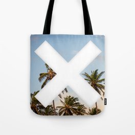 X Palm Tote Bag