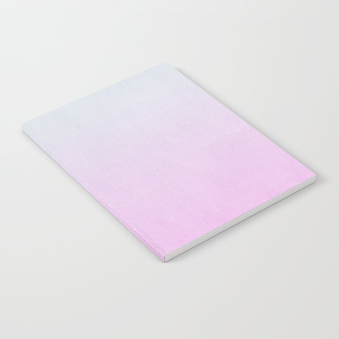 Ombre fade pastel trendy color way throwback retro palette 80s 90s style Notebook
