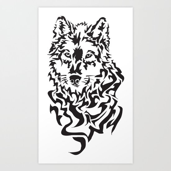 Wolf Art Print
