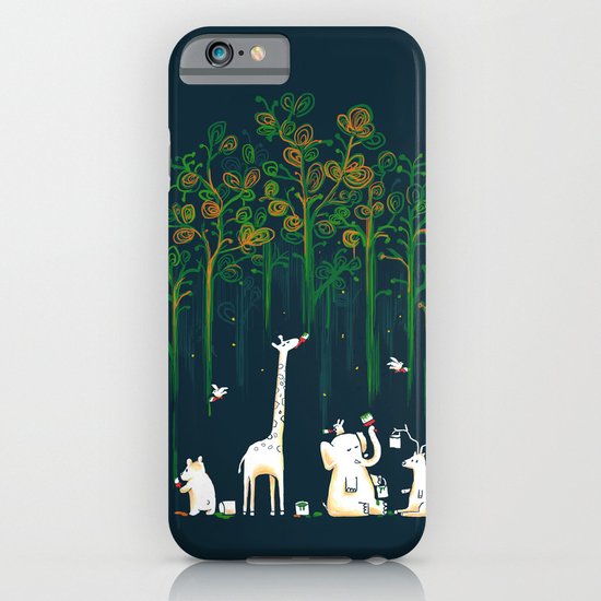 Re-paint the Forest iPhone & iPod Case