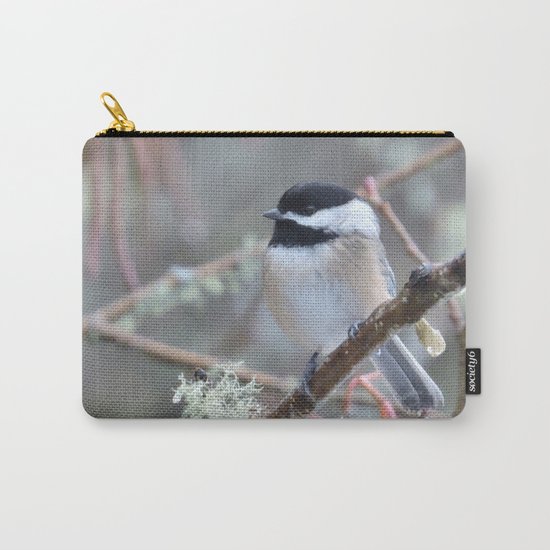 Chickadee in the Alder Tree Carry-All Pouch
