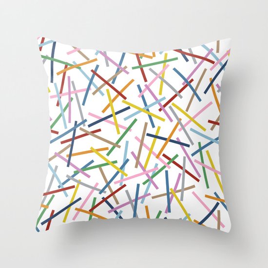 Kerplunk Repeat Throw Pillow