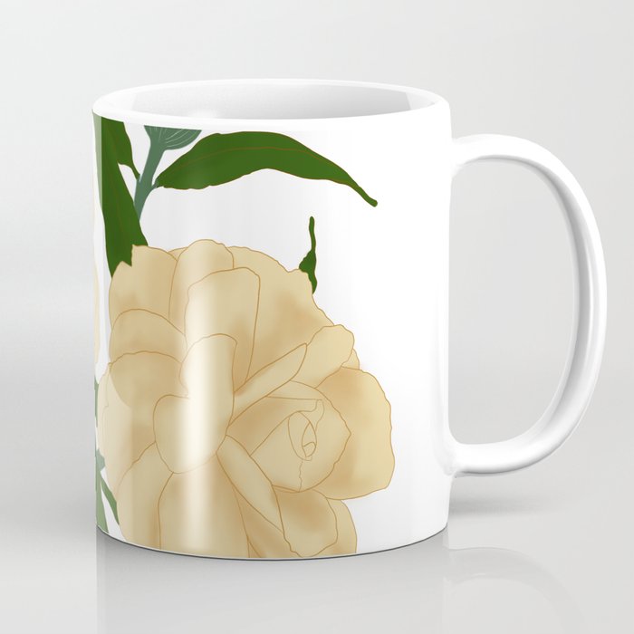 Vintage Flower Illustration  Coffee Mug