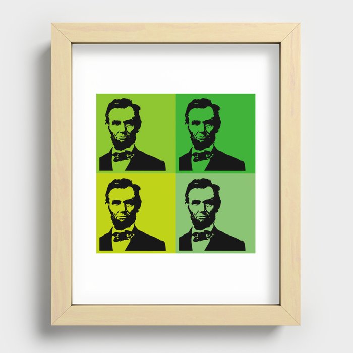 Lincoln Recessed Framed Print