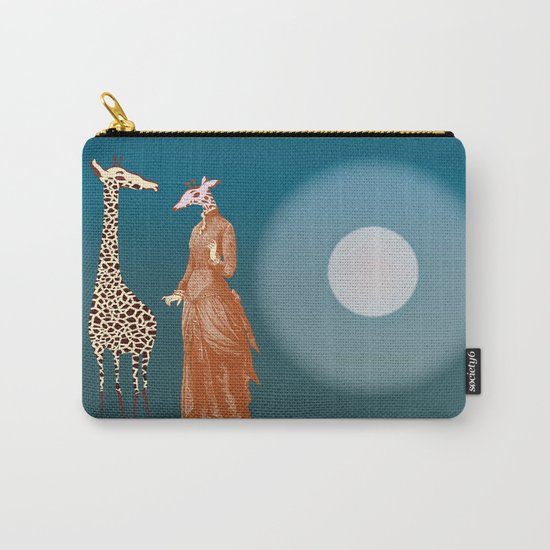 Giraffes - Late night rendezvous Carry-All Pouch