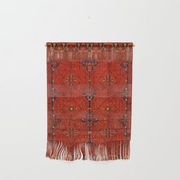 N194 - Red Berber Atlas Oriental Traditional Moroccan Style Wall Hanging