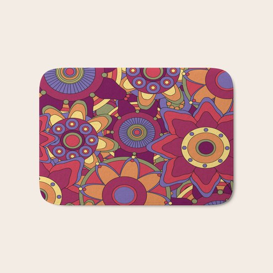 Flower 16 Bath Mat