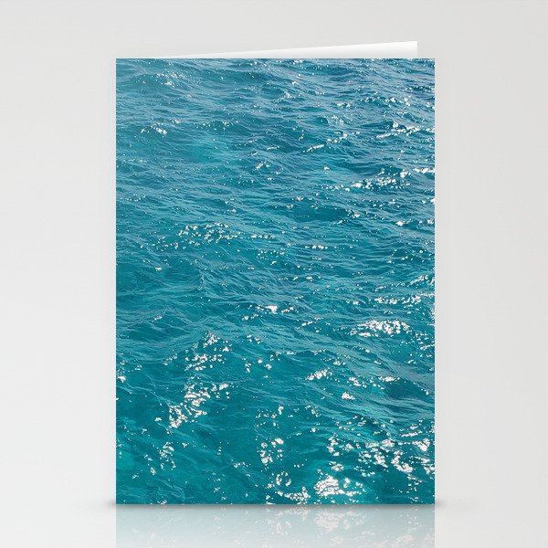 Tropical Ocean Water Stationery Cards