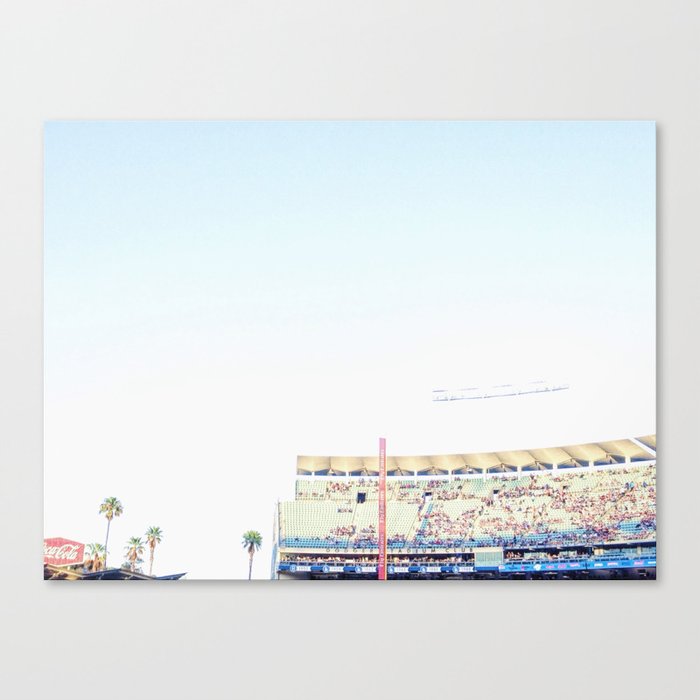 Dodger Stadium Magic Hour Canvas Print