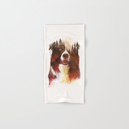 One night in the forest Hand & Bath Towel