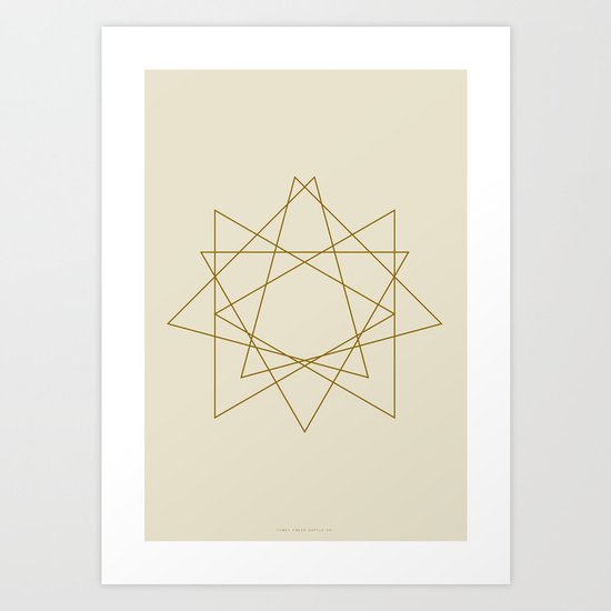 Geometric No.1 Art Print
