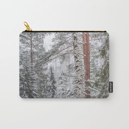 Winter in the Mountains Carry-All Pouch