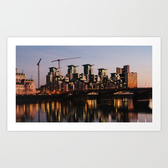 Vauxhall Twilight Art Print