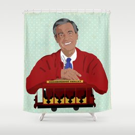Mr Rogers Shower Curtain