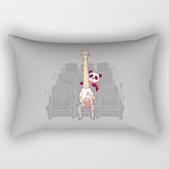 I Hate Giraffe Rectangular Pillow