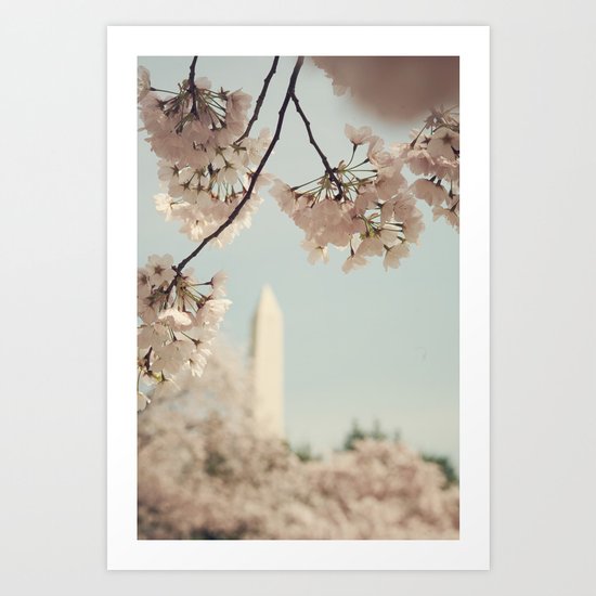 Spring in DC II Art Print