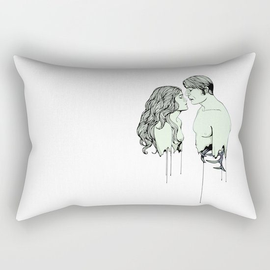 Naka-Choko II Rectangular Pillow
