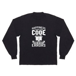 Software Development Engineer Developer Manager Long Sleeve T-shirt