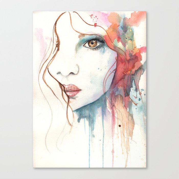 Empowered Boho Canvas Print By Deborahthomsenwalkerfineart Society6