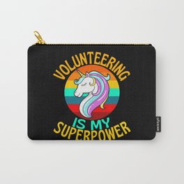 Teaching Is My Superpower Unicorn Lover Carry-All Pouch