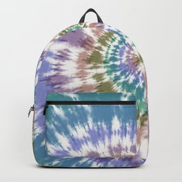 pastel spiral tie dye Backpack | Unicorn, Shibori, Nature, Wall Murals, Tie Dye, Rainbow, Duvetcovers, Abstract, Festival, Face Mask 