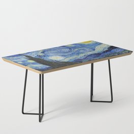 The Starry Night (By Vincent Van Gogh) Coffee Table