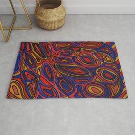 Abstract Realism Area & Throw Rug