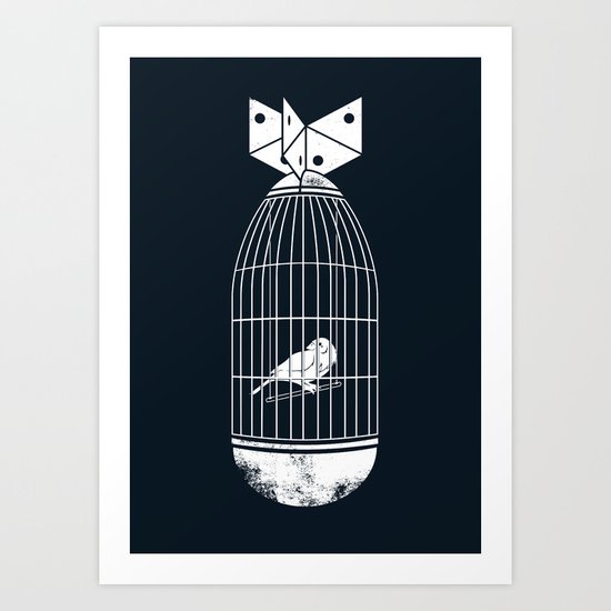 war prisoner Art Print