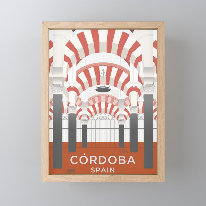 Córdoba Art Print Framed Mini Art Print