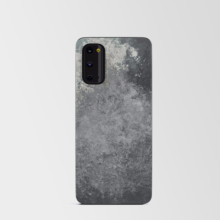 Grunge Gray Android Card Case