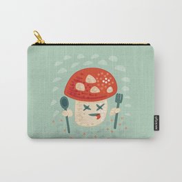 Funny Cartoon Poisoned Mushroom Carry-All Pouch