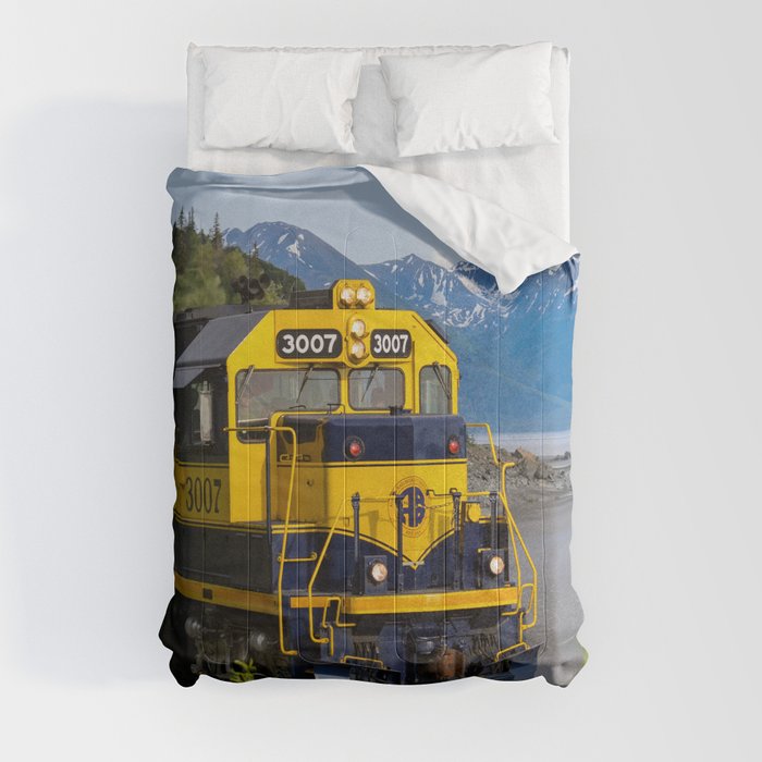 5298 - Alaska Passenger Train 3007 Comforter
