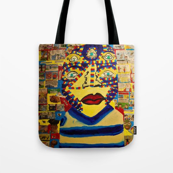 News and eyes Tote Bag
