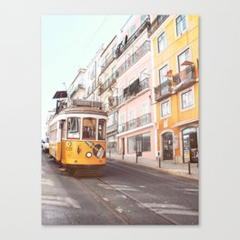 lisbon tram  Canvas Print