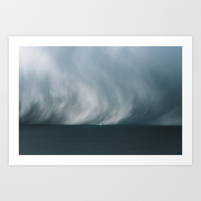 Stormy Times - Landscape and Nature Photography Art Print