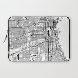Chicago Map Laptop Sleeve