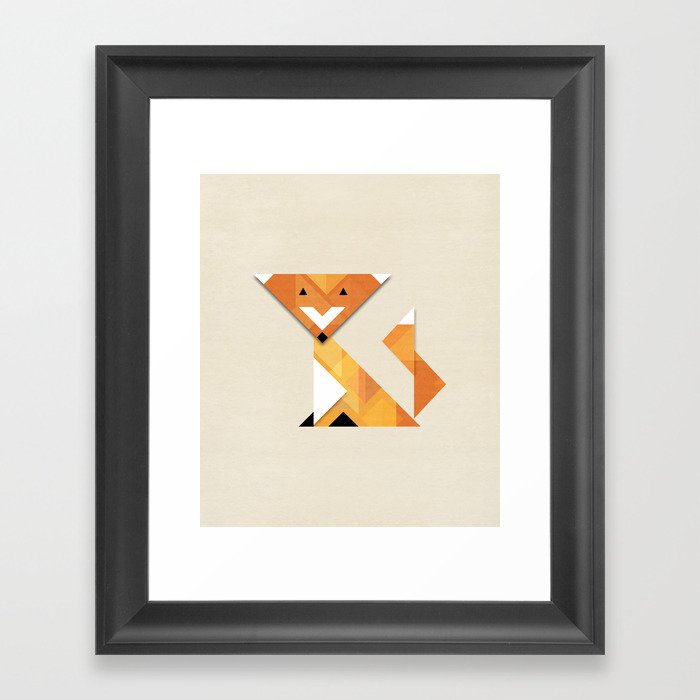 Fox Framed Art Print