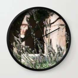 Lavender of Cloisters Wall Clock
