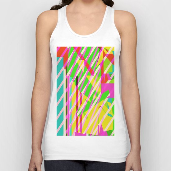 Abstract 1 Unisex Tank Top
