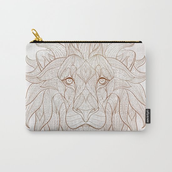 Ethnic Lion Carry-All Pouch
