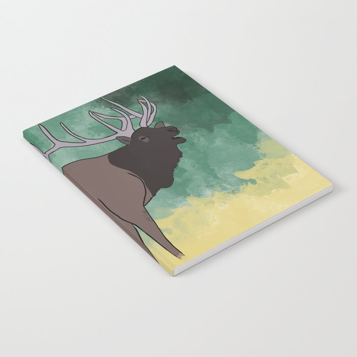 Bull Elk Bugling Notebook