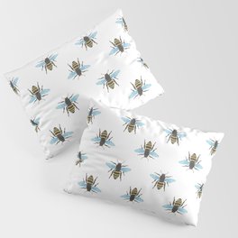Watercolour Bee Pattern Pillow Sham