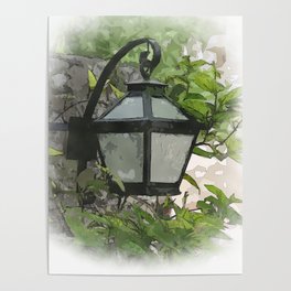 Garden Lamp Poster