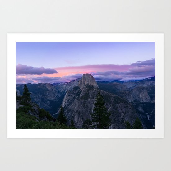 Yosemite National park #society6 Art Print