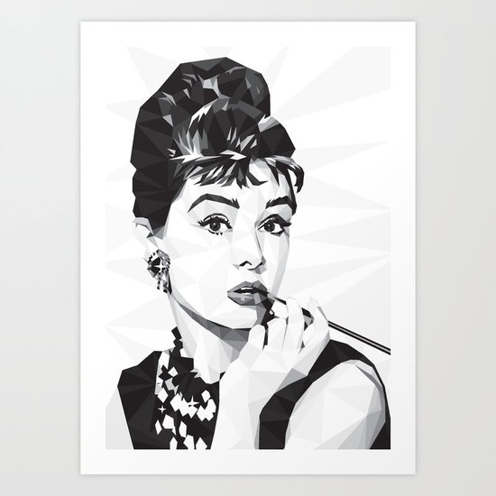 Breakfast at Tiffany's Art Print