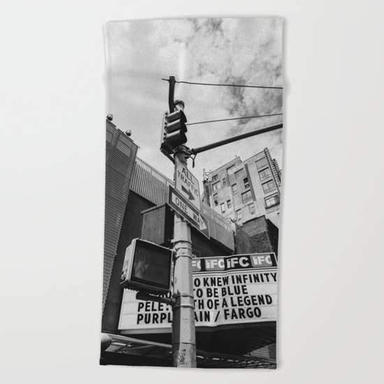 New York IFC Theatre Beach Towel